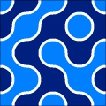 Truchet Tiling - Basic Circular