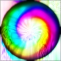 Liquid Tie Dye Sphere
