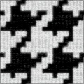 Houndstooth Checker Fabric