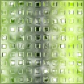 glassy tiled squares