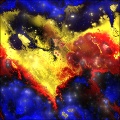 Fractal Nebula 1 by Ronjonie