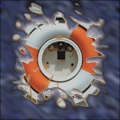 Porcelain Flame Frame