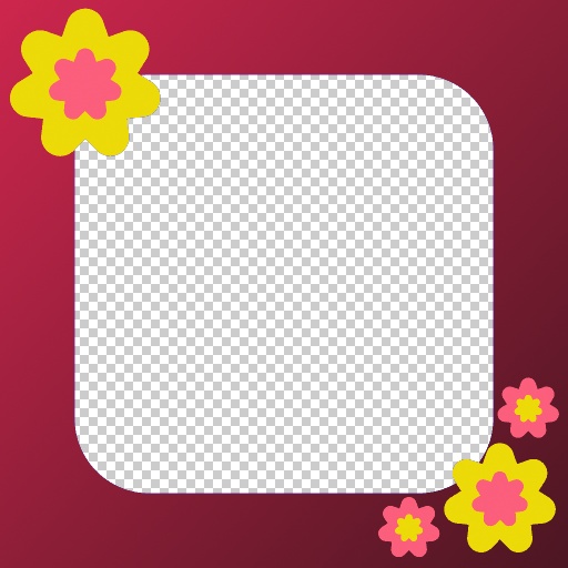 Flowered Frame (Texture)
