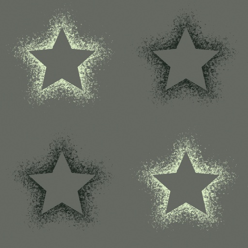 Sprayed Stars (Texture)