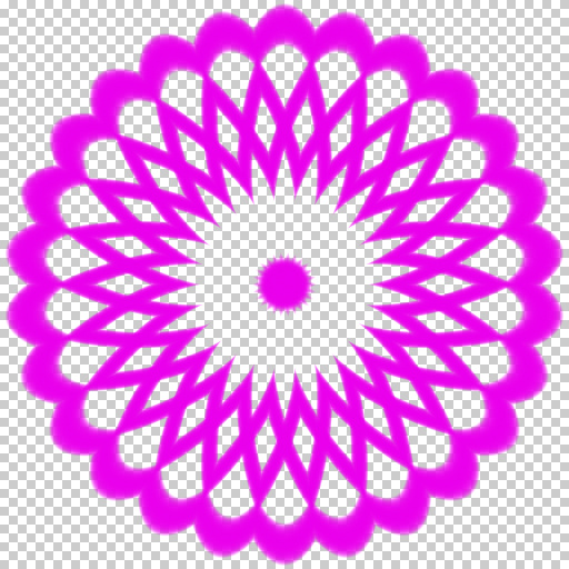 GF Circular Floral Graphics (Texture)