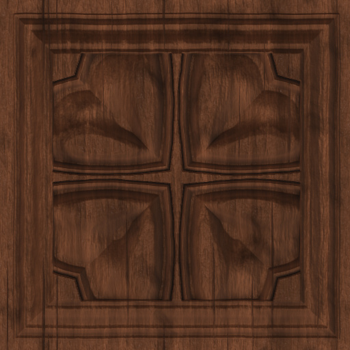 Wooden Ornament Panel