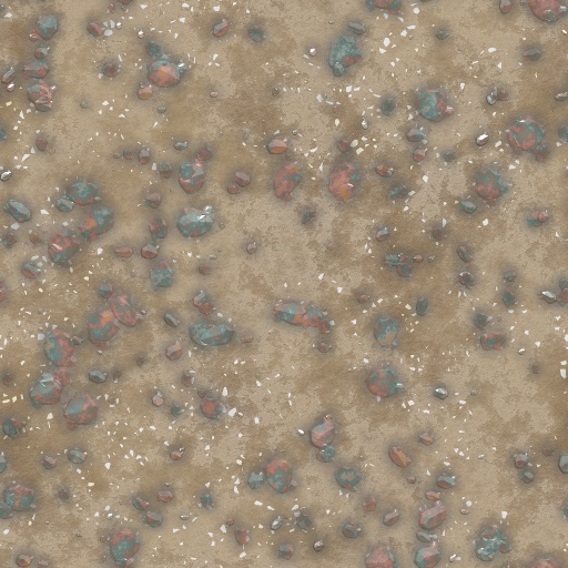 Pebbles In Dirt Simple (Texture)