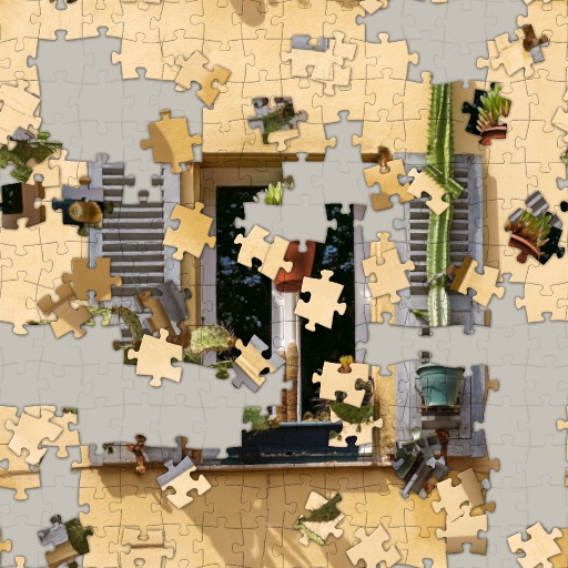 Jigsaw Puzzle (Seamless) by inujima