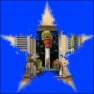 Grunge Star Frame