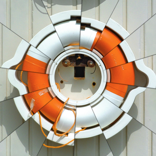 Radial broken zoom