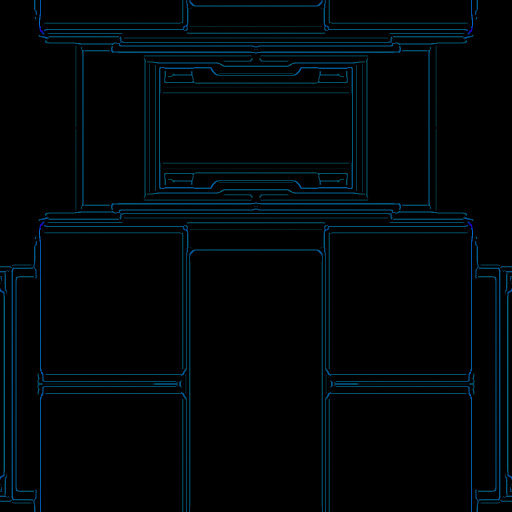 Neon Tech HUD Designer
