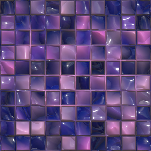 3D Reflective Abstract Tiles (Texture)