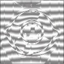 Banded Grayscale Portrait  Distortion