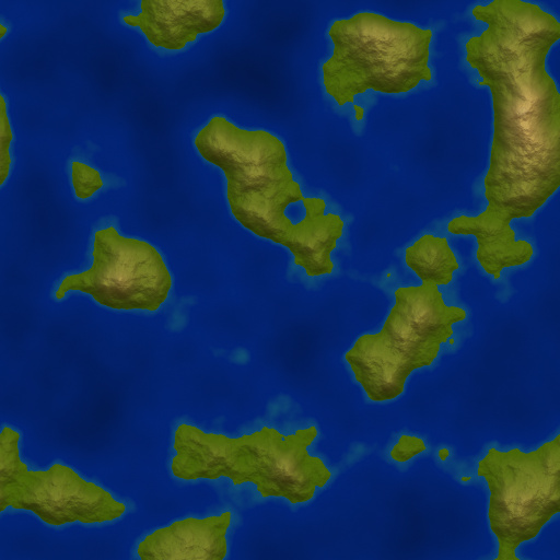 Islands And Mountains (Texture)
