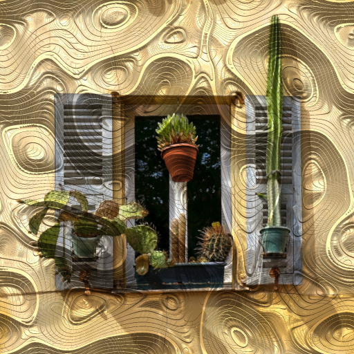 3D Reflective Swirling Photo Effect (Effect)