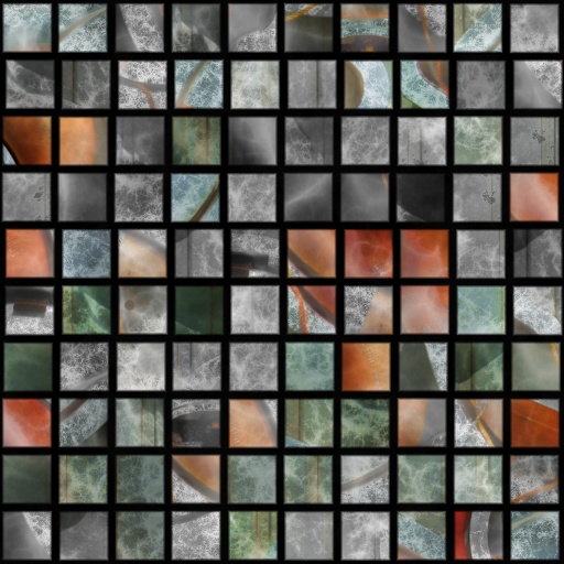 Rough Marble Tile glossy (Effect)