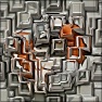 3D Reflective Deep Blocks Smudge Photo Effect