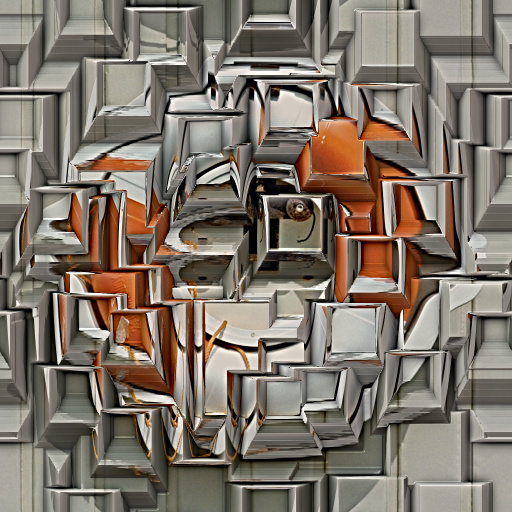 3D Reflective Deep Blocks Smudge Photo Effect (Effect)