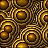 3D Reflective Big Colorful Cells