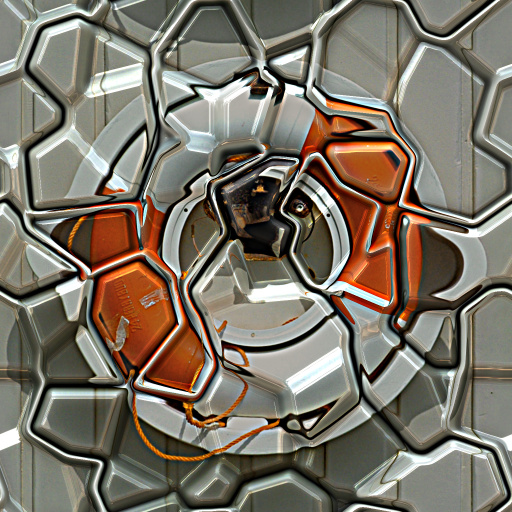3D Reflective Solid Fill#2 Photo Effect (Effect)
