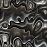 3D Reflective Wavy Abstract Metal