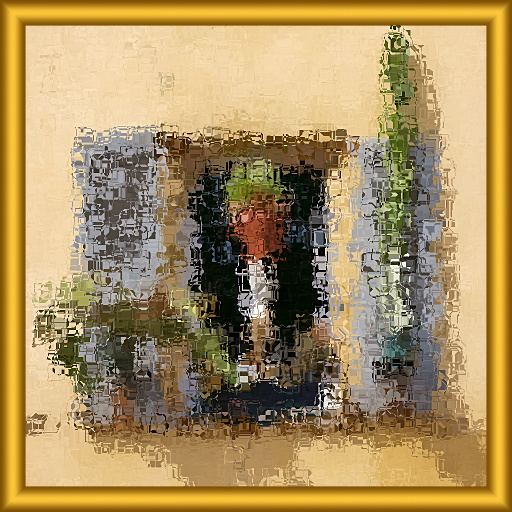 The Mini-Blocks Photo Effect With Frame (Effect)