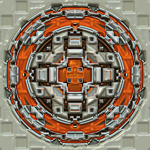 3D Reflective Mandalas Photo Effect (Effect)