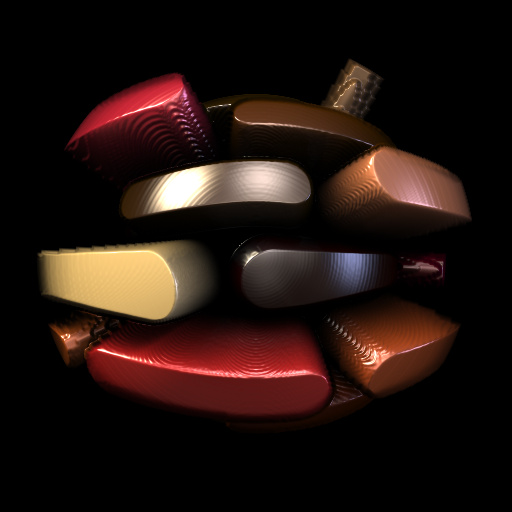 World of metal bricks (Effect)