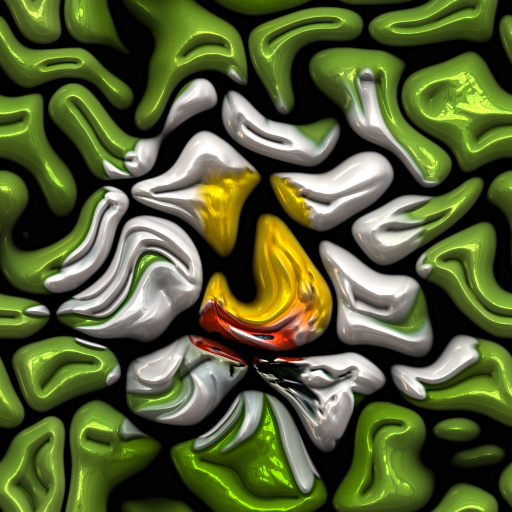 3D Reflective Colorful MiniBlobs Photo Effect (Effect)