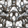 3D Reflective Abstract Metal Art #1