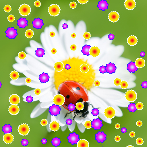GF Flowered Wallpaper (Effect)
