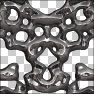 3D Reflective Abstract Metal Art #2