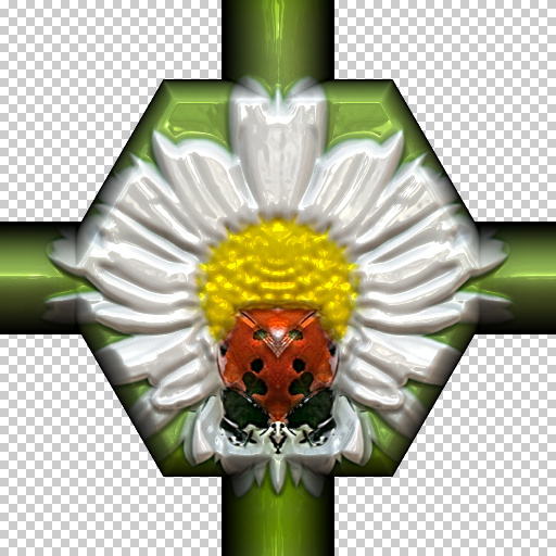 3D Reflective 3 Mode Polygon Photo Grid (Effect)