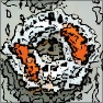 2D Segmented Abstract Image With Outlines 2.0