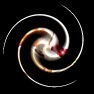 3D Reflective Spiral Photo Effect