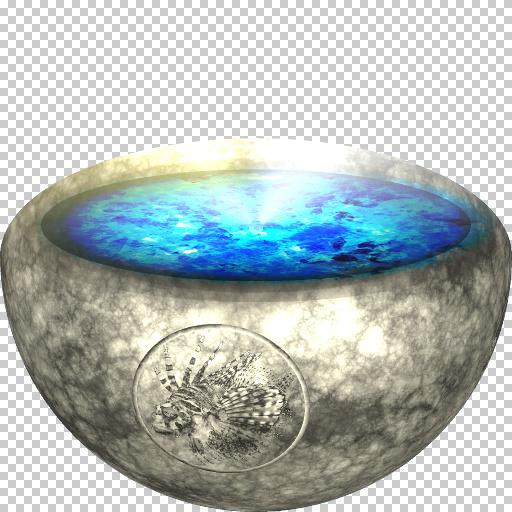 Stone Basin With Water (Effect)