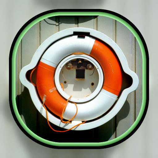 Inset Frame in Blurred Background (Effect)