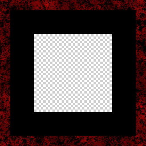 grung frame with black matt by payn63