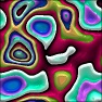 3D Reflective Swirling Abstract Layers