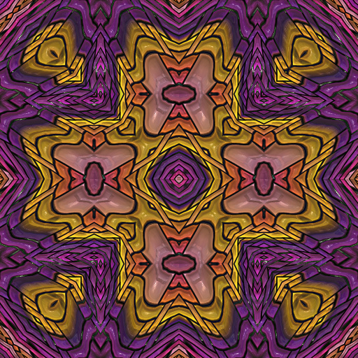 3D Effect Kaleidoscope 6 (Texture)