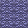 sfg Geometric  raised shapes  blue