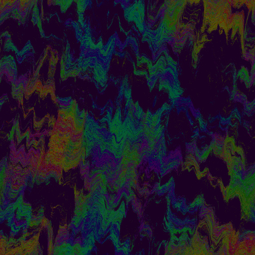 multi colored  blended  distortes (Effect)