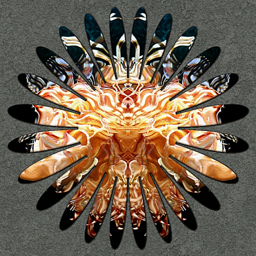 Mirror Image Wall Ornament Photo Effect by DJI