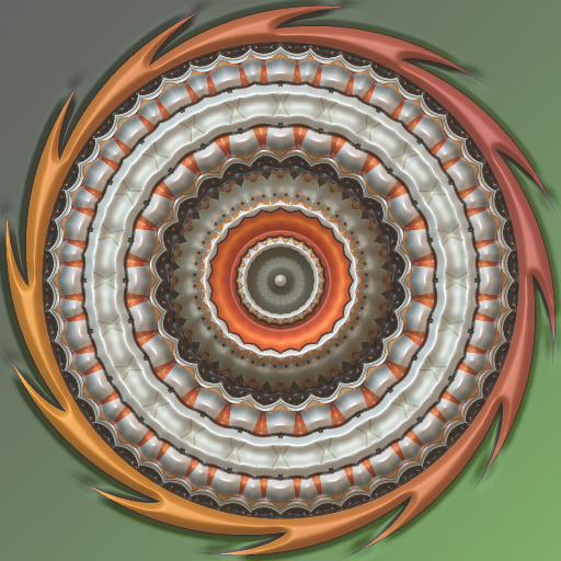 Mandala wheel by jhantares