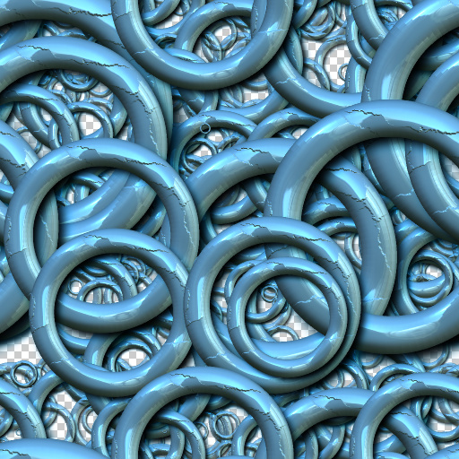 3D Reflective Multiple Polygons Pattern Maker (Texture)
