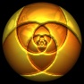 3D Reflective Colorful Spiro-Sphere