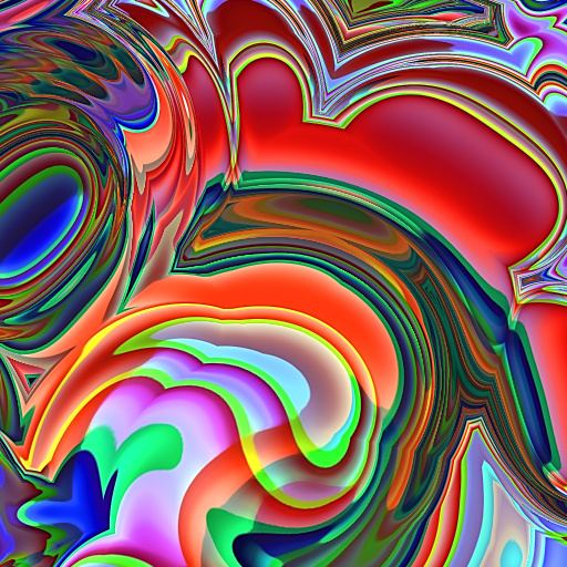 Colorful Abstract Twist and Swirl (Texture)