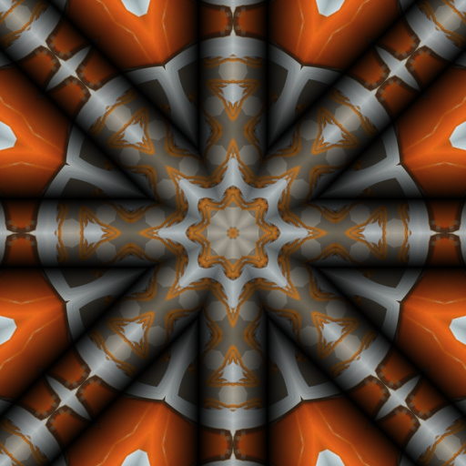 3D Effect Kaleidoscope / Mandala by jhantares