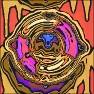 Multi-Color Layers And Loops With Outlines Photo Effect