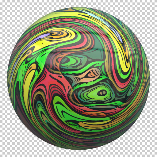 Colorful Abstract Psyche-O-Delic Spheres by DJI